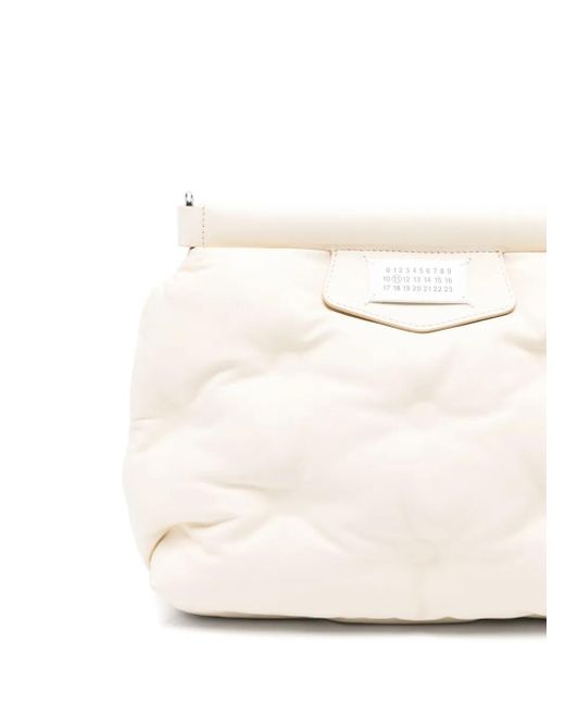 Maison Margiela Natural Glam Slam Classique Small Shoulder Bag