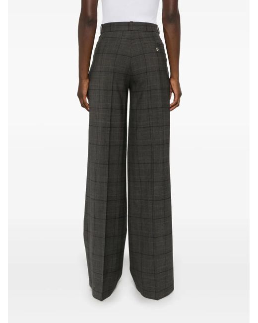 Coperni Black Wide-Leg Tailored Trousers
