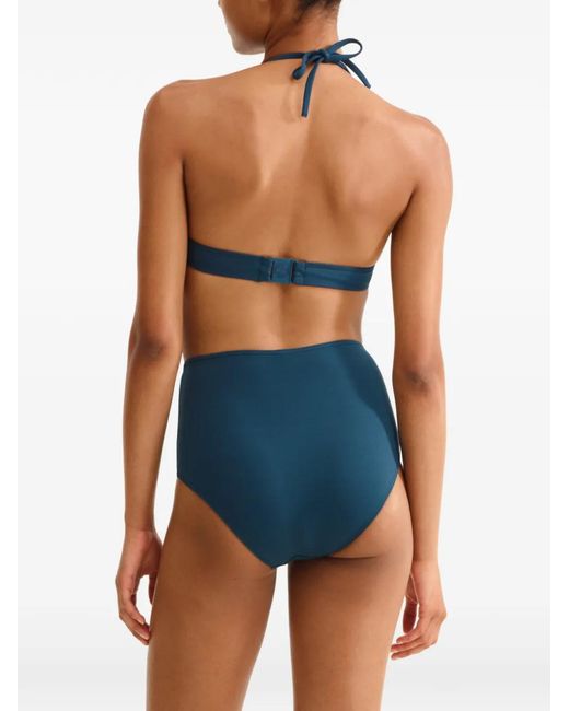 Eres Blue High-Waisted Bikini Briefs