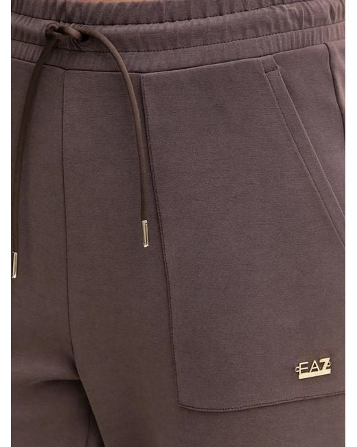 EA7 Multicolor Pantalon À Lien De Resserrage