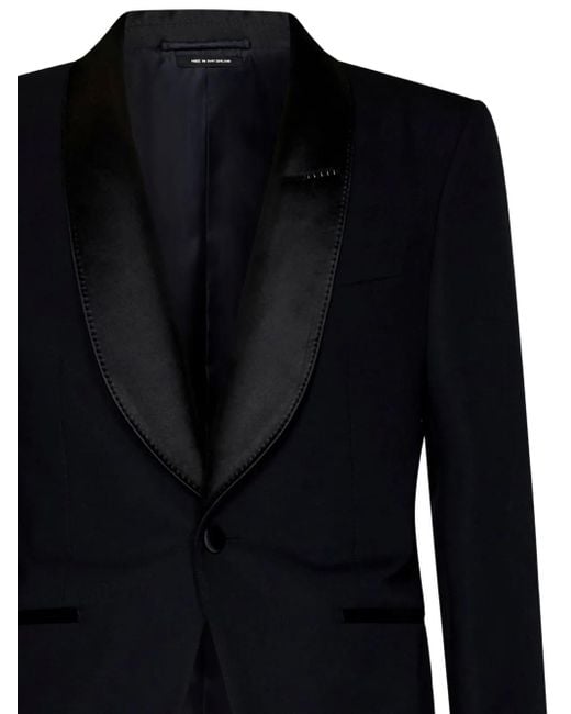 Tom Ford Wollen Pak in het Black voor heren