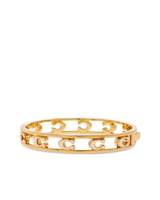 Pulsera Con Logo COACH de color Metallic