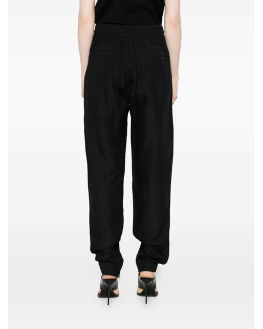 DIESEL Black Zip-Pocket Trousers