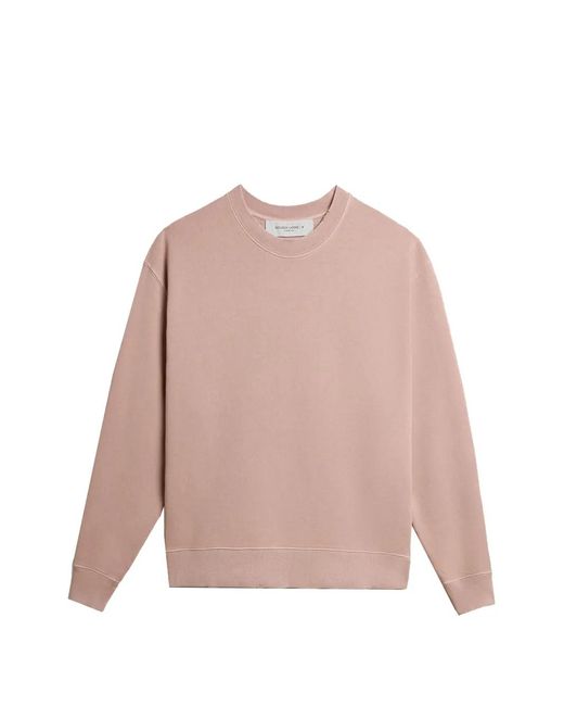 Golden Goose Deluxe Brand Pink Crewneck Full Sleeves Sweatshirt