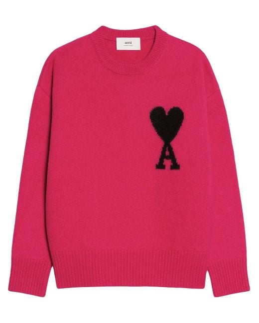 AMI Ami De Coeur セーター Pink