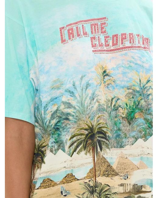 Camilla Green Multi Views Of The Valley T-Shirt