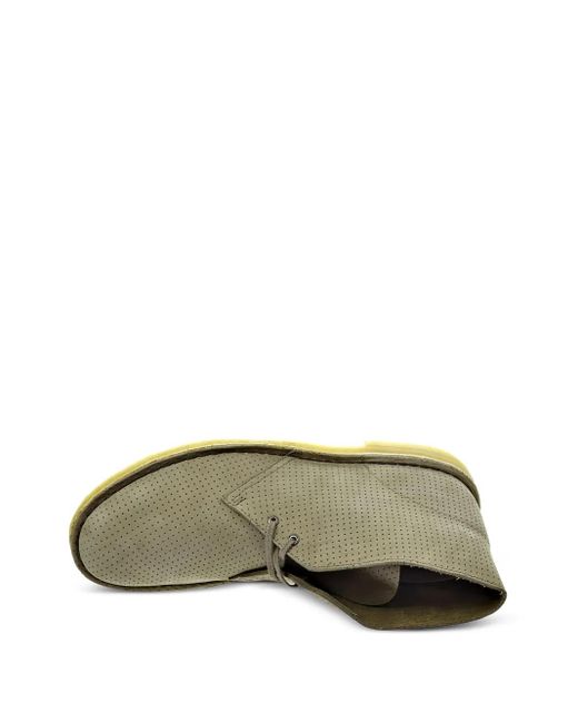 Clarks Green Desert Lace-Up Boots for men
