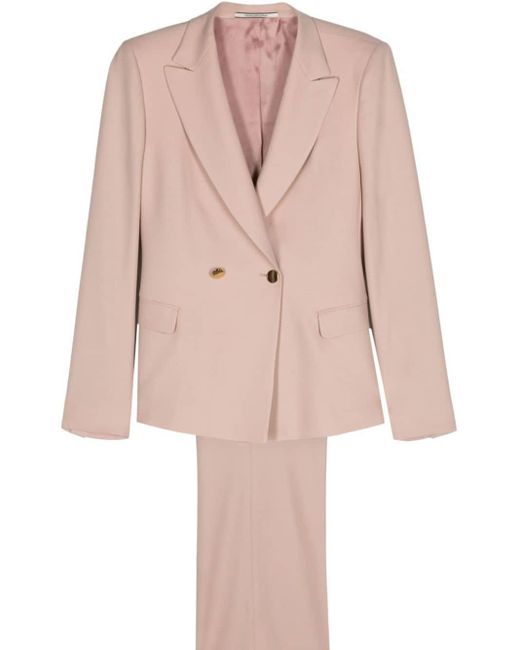 Tagliatore Pink Doppelreihiger Anzug