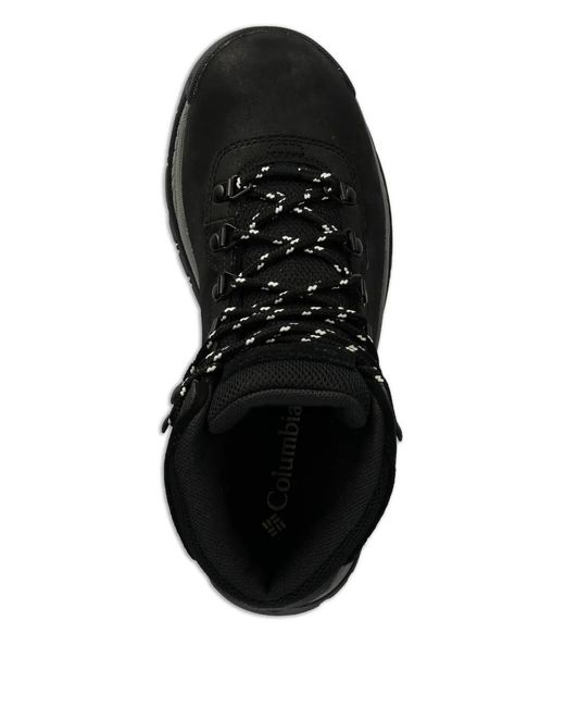Columbia Black Newton Ridge Lace-Up Performance Footwear