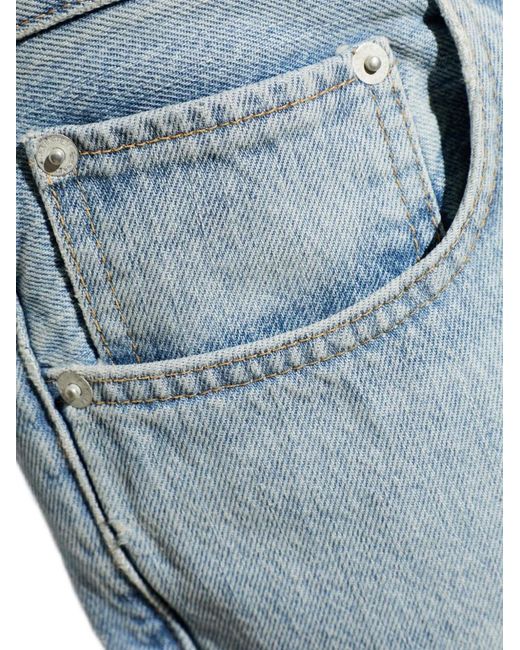 Haikure Blue Five-Pocket Wide-Leg Jeans for men