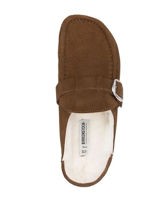 Birkenstock Brown Gefütterte Buckley Clogs