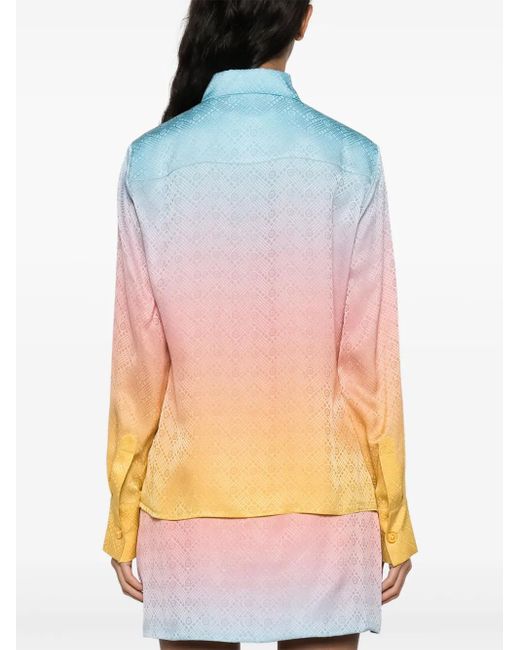 Casablanca Pink Pastel Gradient Shirt