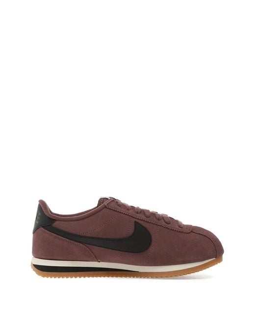 Nike Brown Cortez Lace-Up Sneakers