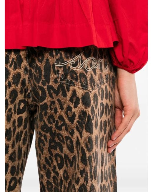 Damson Madder Natural Kenny Trousers
