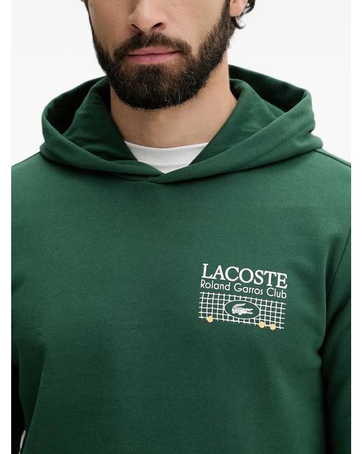 Lacoste Green Hoodie Roland-Garros