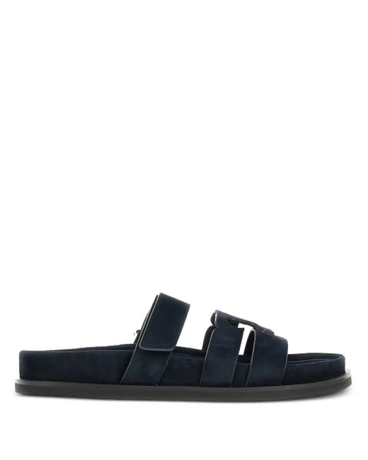 Tory Burch Blue Ines Sport Slides