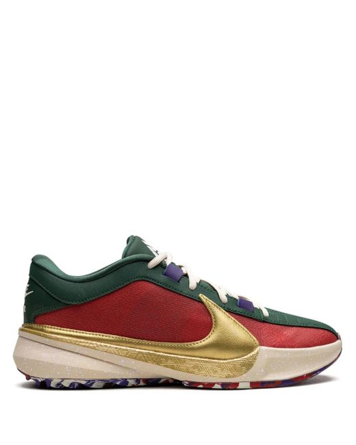 Nike Red Zoom Freak 5 "Keep It A Buck" Sneakers