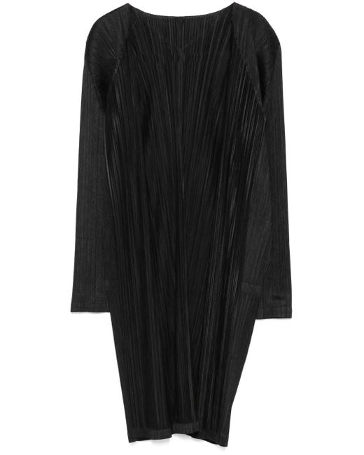 Pleats Please Issey Miyake January コート Black