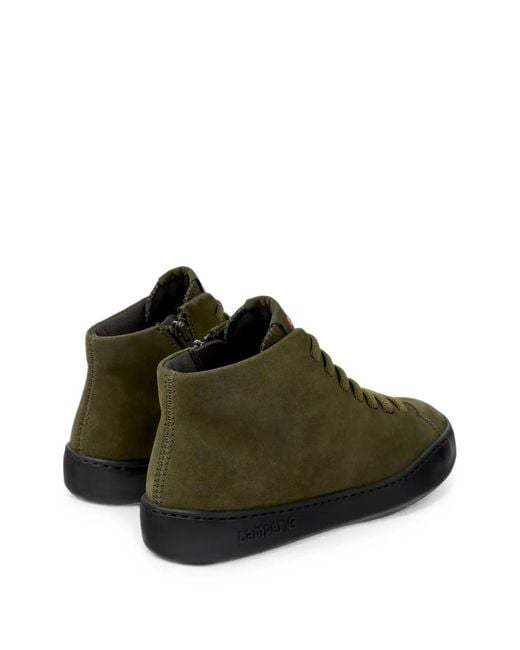 Camper Green Peu Touring High-Top Sneakers