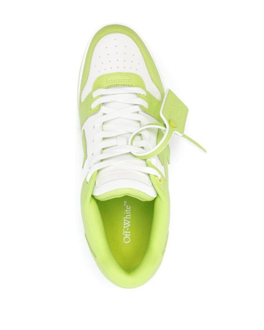 Out of Office leather sneakers Off-White c/o Virgil Abloh pour homme en coloris Yellow