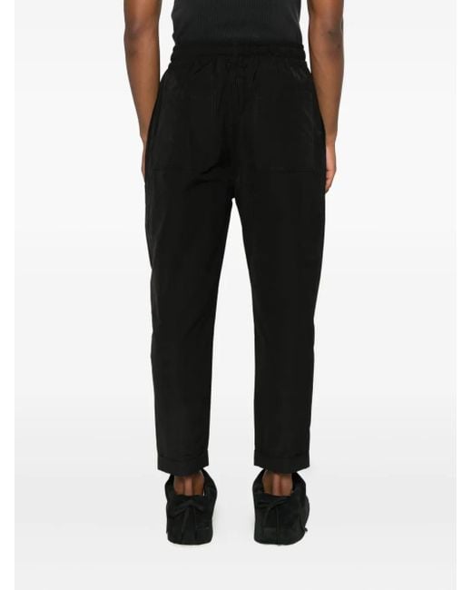 Pantalones con cinturilla elástica Hamza de hombre de color Black