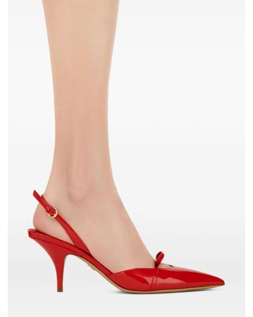 Ferragamo Red Bow Pumps