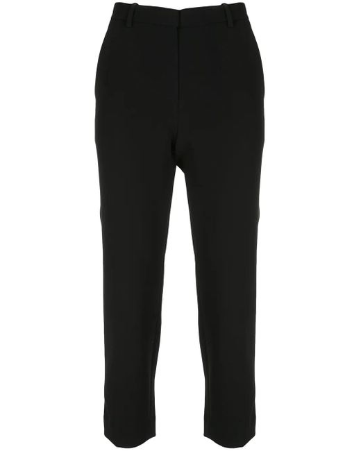 Theory Black Treeca Admiral Crepe Pant