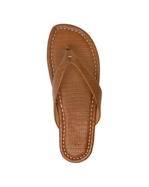 Marsèll Brown Lizard-Effect Sandals for men