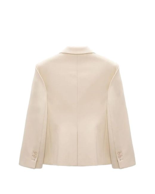 Dorothee Schumacher Natural Button Softsand Jacket