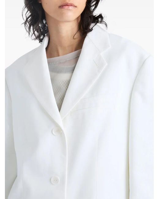 Proenza Schouler Sandis テーラード ジャケット White