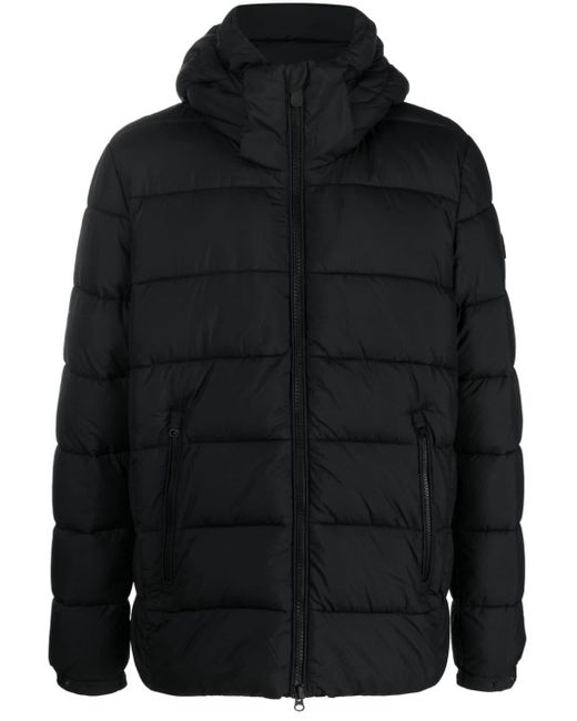 Save The Duck Boris Hooded Puffer Jacket in Black for Men | Lyst