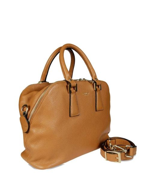Avenue Brown Leather Handbag