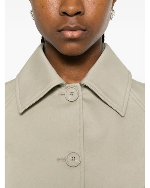DIESEL Natural Button Short Cropped Jacket