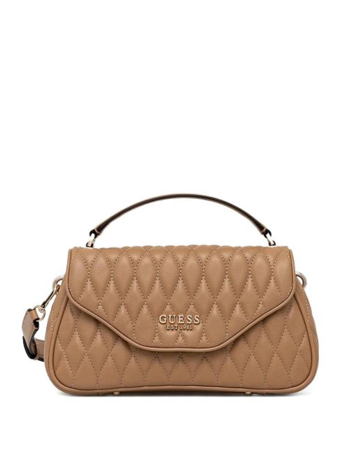 Cabas Valla À Design Matelassé Guess en coloris Brown
