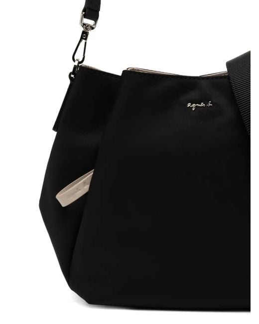 Agnes B. Black 2-Way Tote Bag