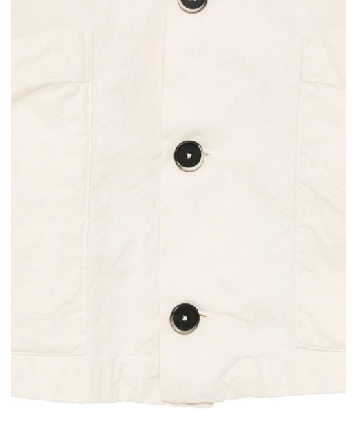 Barena Natural Stae Garzoto Buttoned Jacket for men