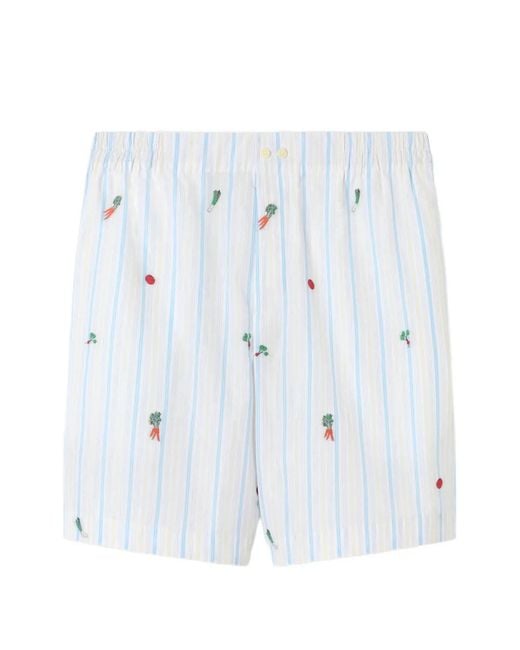 Jacquemus Blue Le Short Caleçon Boxer Shorts for men