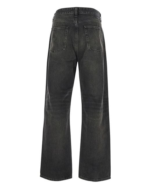 Won Hundred Gray Belt-Loop Jeans for men