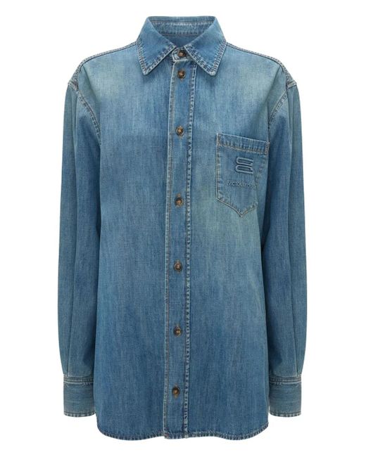 Victoria Beckham デニムシャツ Blue