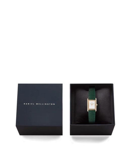 Daniel Wellington Green Montre Bound Mini 17 X 25 Mm