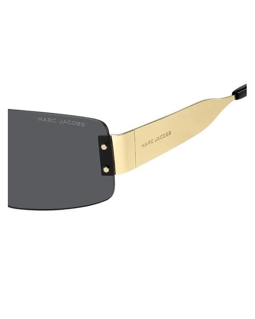 Marc Jacobs Gray Logo-Detail Sunglasses
