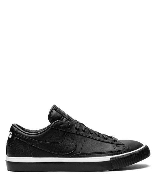 Nike Black X Comme Des Garçons Blazer Low Sneakers