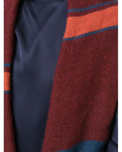 Voz Red Drapierter Überwurf