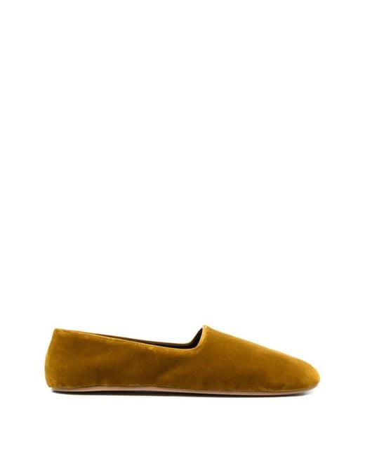 The Row Yellow Ponti Slippers