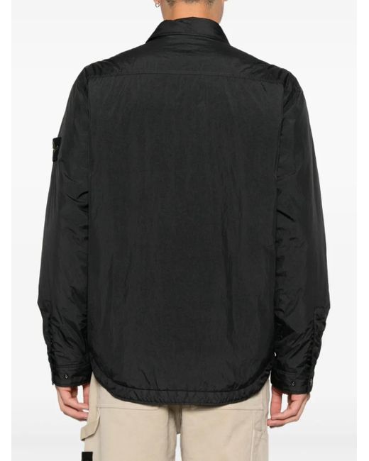 Stone Island Jacke mit Klappentasche in Black für Herren