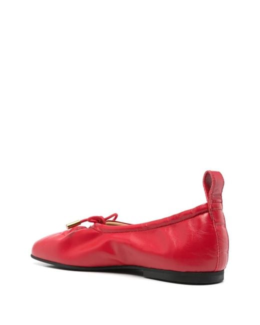 Alohas Red Rosalind Ballet Flats