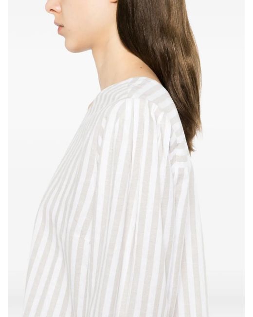 Care By Me White Cecilie Blouse