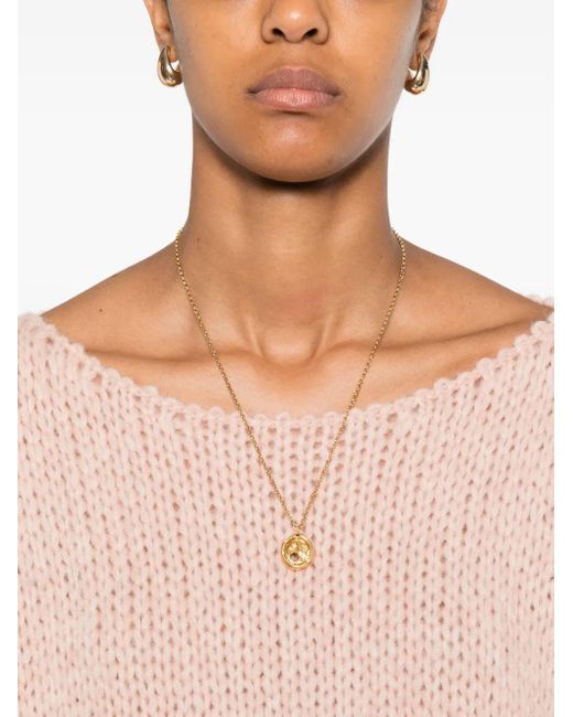 Roberto Collina Pink Chunky-Knit Jumper