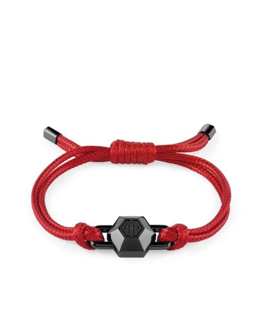 Philipp Plein Edge Armband in Red für Herren