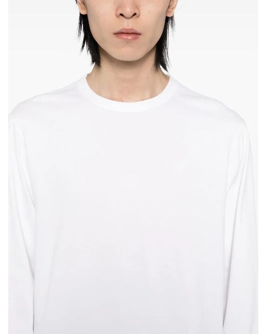 James Perse White Crew-Neck T-Shirt for men